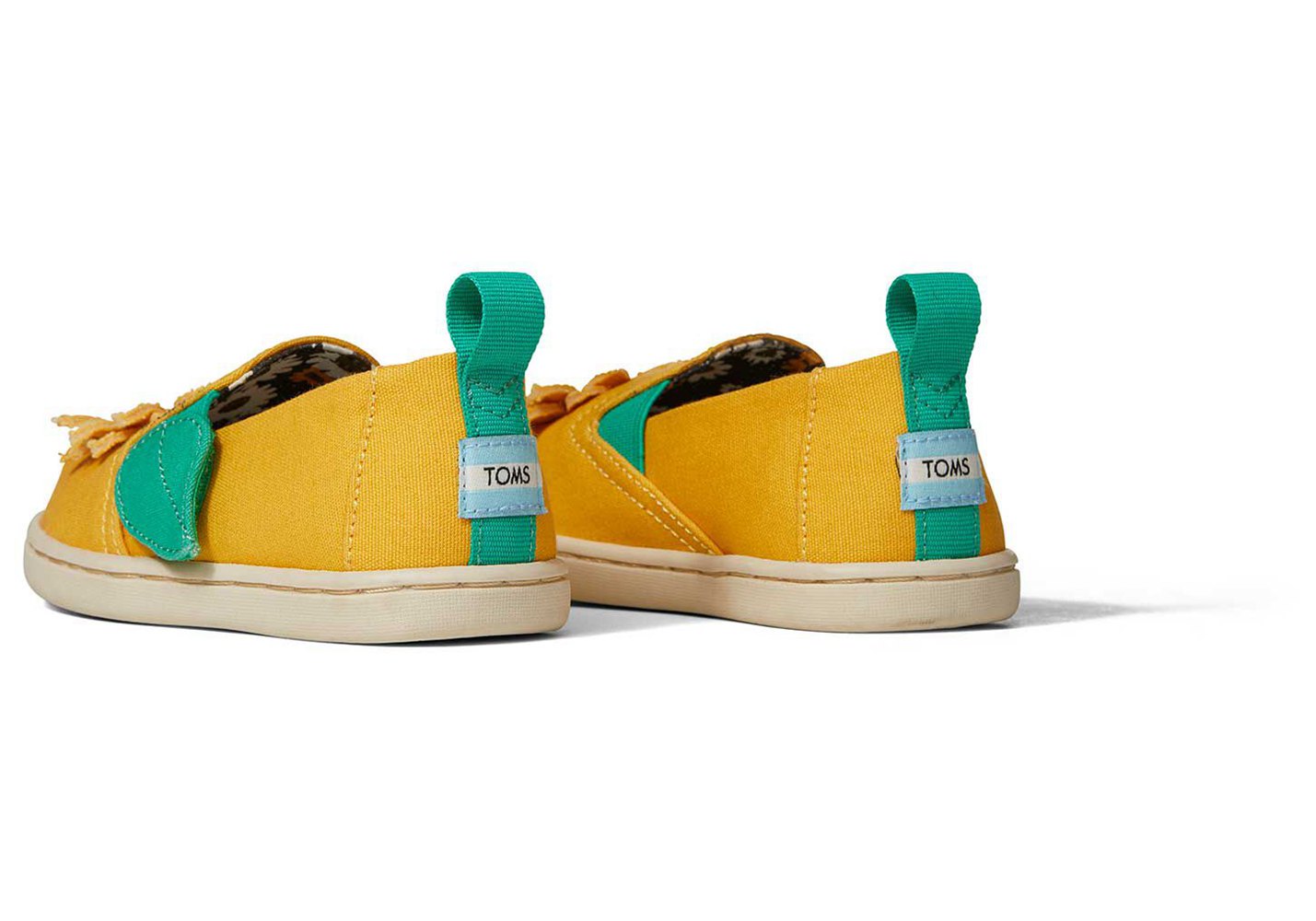 Toms Alpargata Tiny Sunflower Espadrille Yellow - Kids - 91037-TBPE